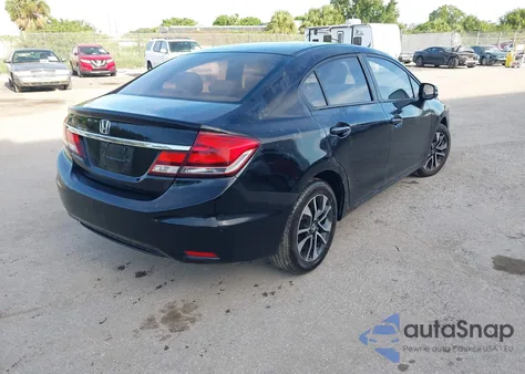 2013 Honda Civic Ex z USA, uszkodzony, nr VIN 19XFB2F84DE069557